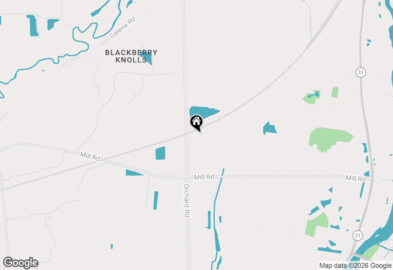Map of 219 Wolverine Drive, Oswego, IL 60543