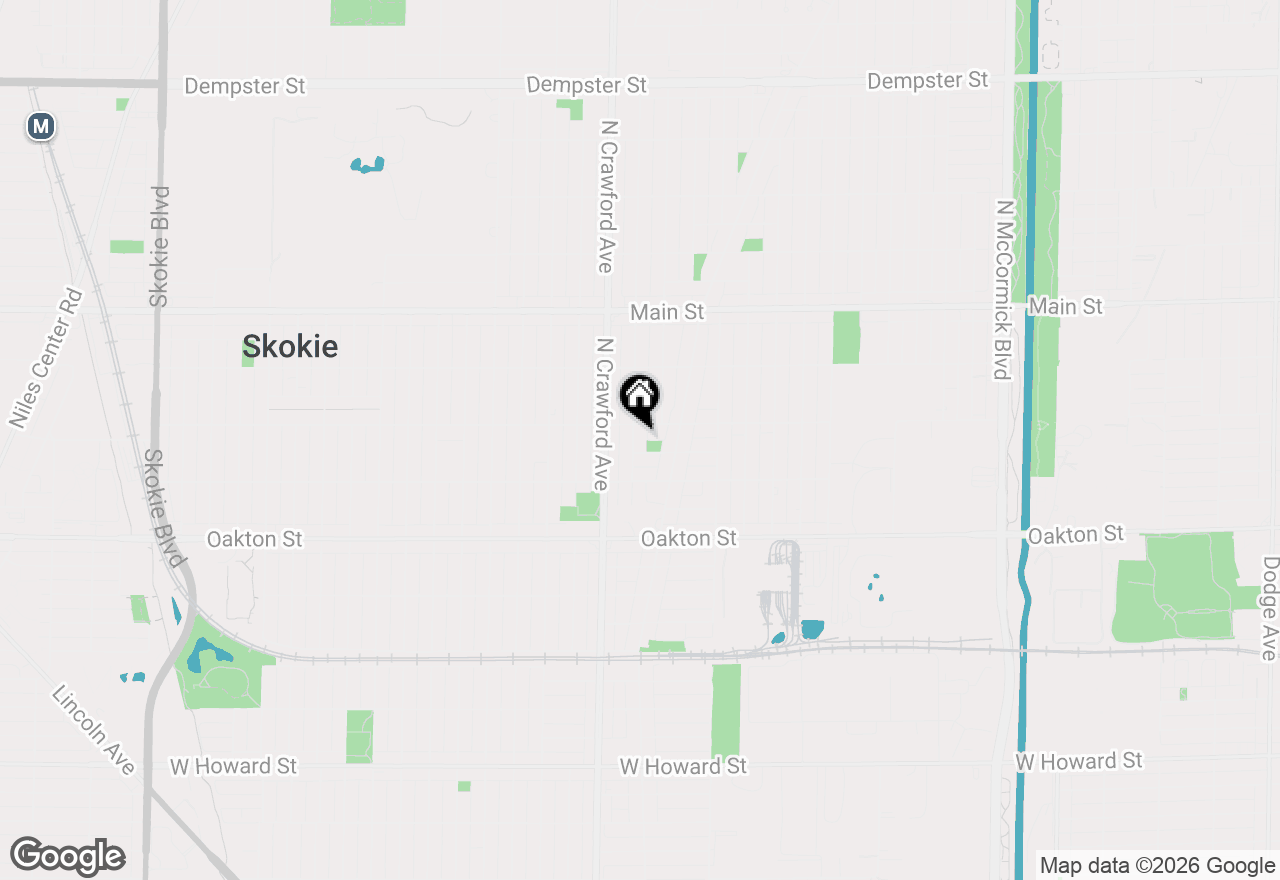 Map of 8145 Harding Avenue, Skokie, IL 60076