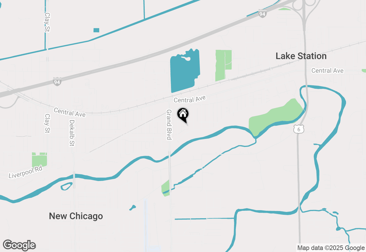 Map of 2722 Jay Street, Lake Station, IN 46405