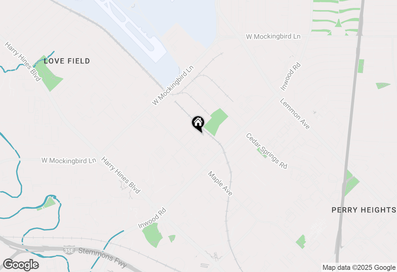 Map of 2703 Kimsey Drive #101, Dallas, TX 75235