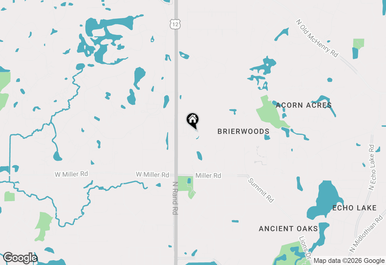 Map of 82 Arcadia Lane, Lake Zurich, IL 60047