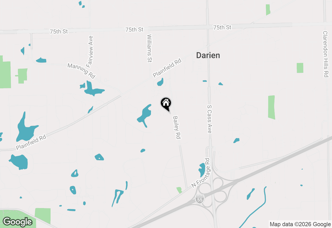 Map of 1505 Barrymore Drive #24-3, Darien, IL 60561
