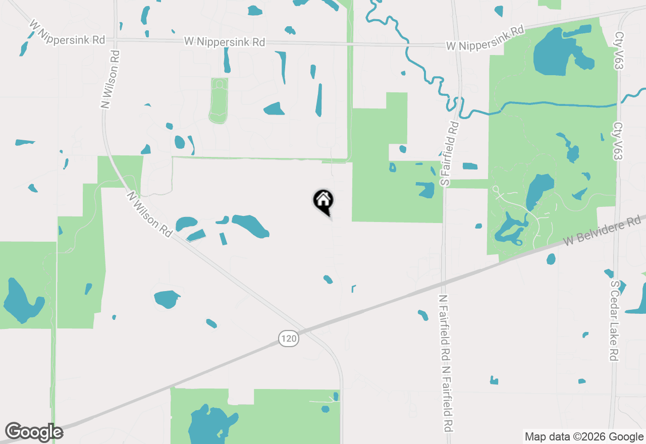 Map of 580 S Jade Lane, Round Lake, IL 60073