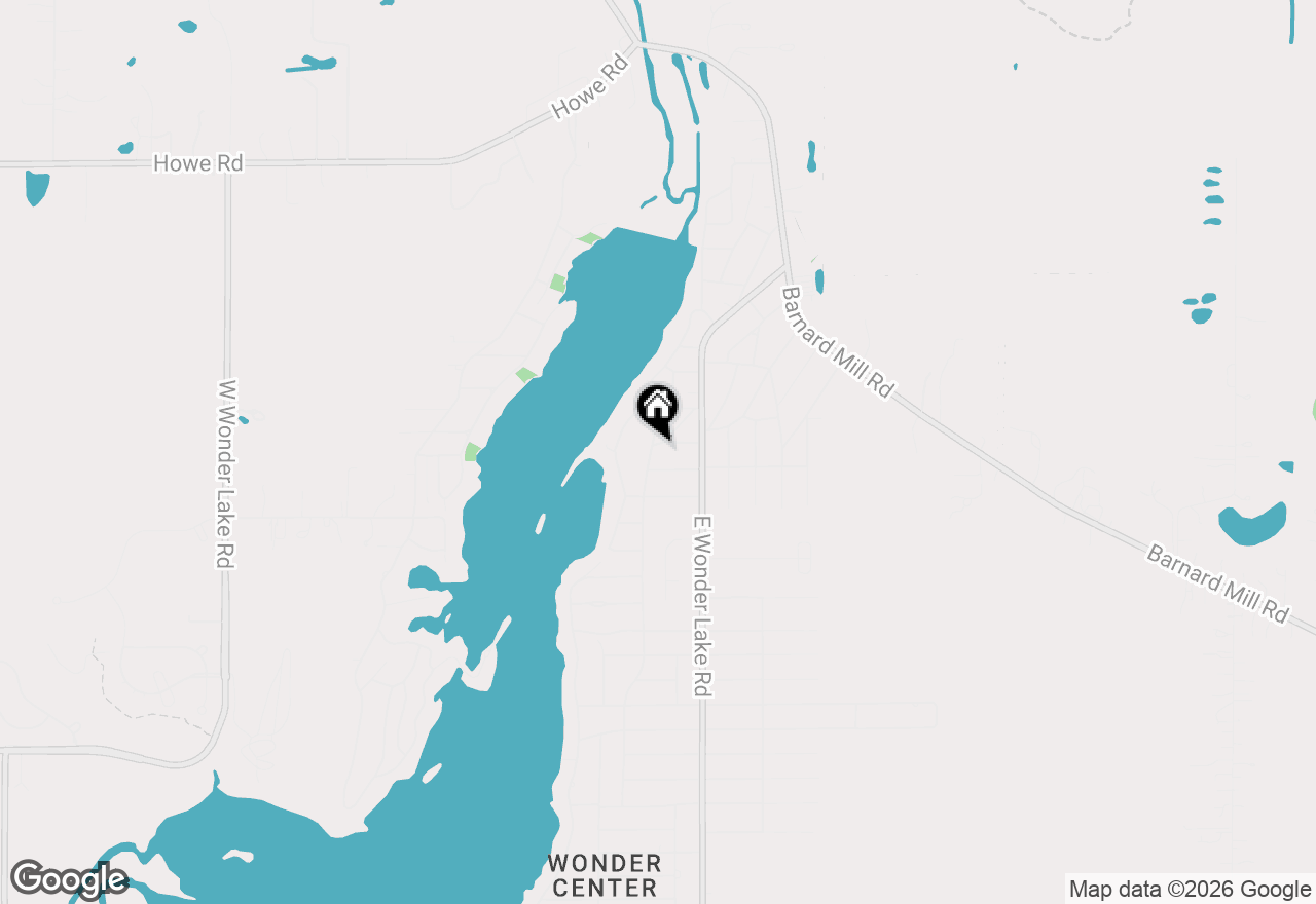 Map of 5210 Hilltop Drive, Wonder Lake, IL 60097