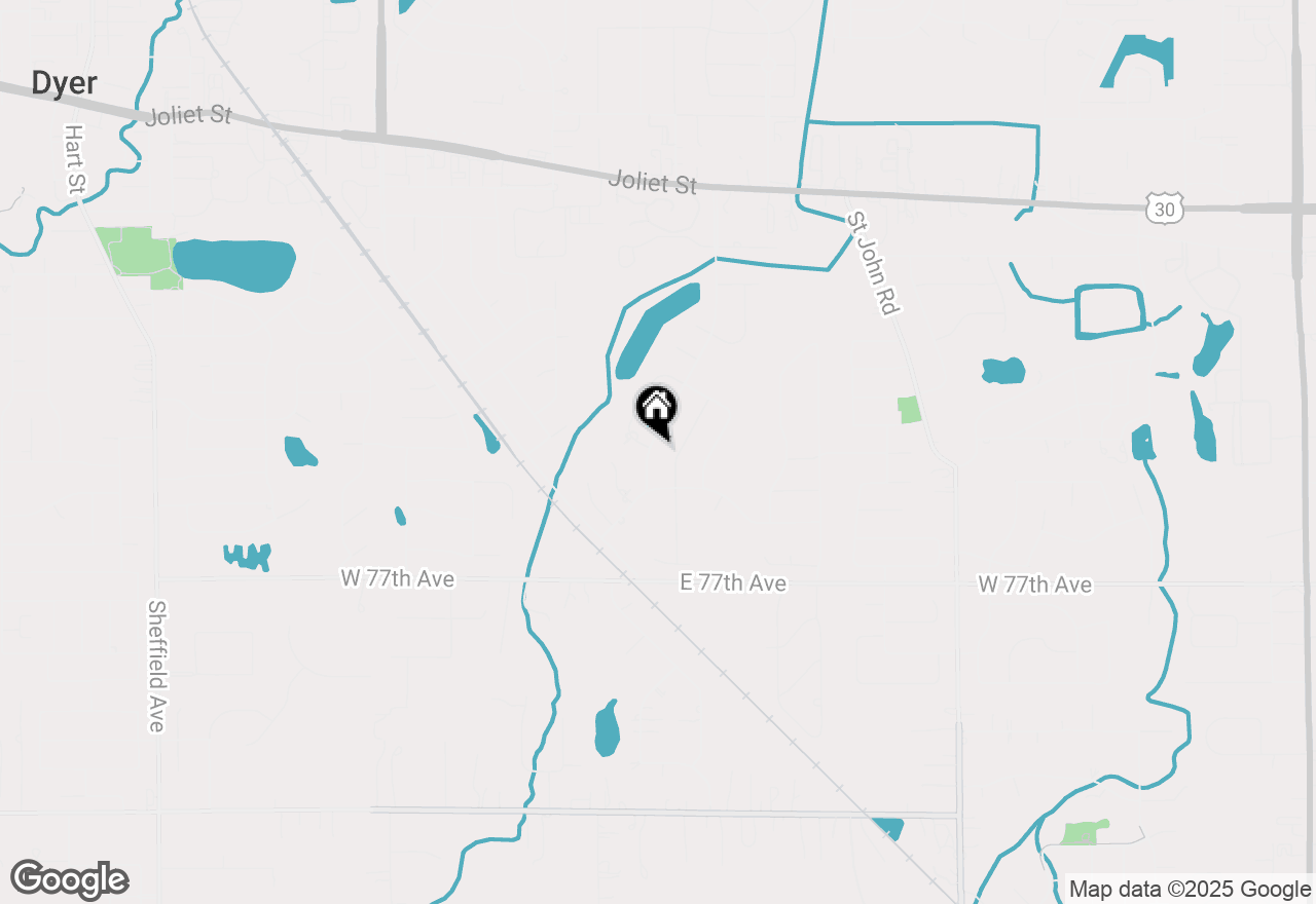 Map of 2657 Castlewood Drive, Dyer, IN 46311