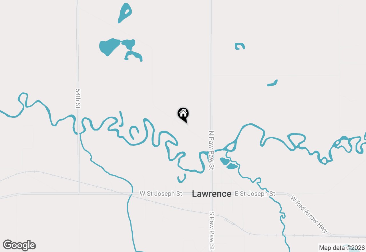 Map of V/L Bangor Road, Lawrence, MI 49064