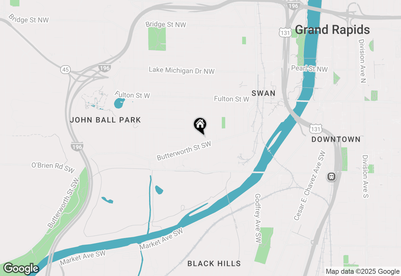 Map of 210 Mardell Place Sw, Grand Rapids, MI 49504
