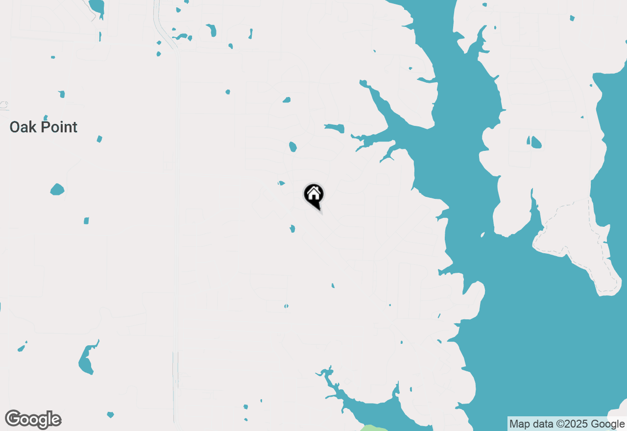 Map of 9700 Denali Drive, Little Elm, TX 75068