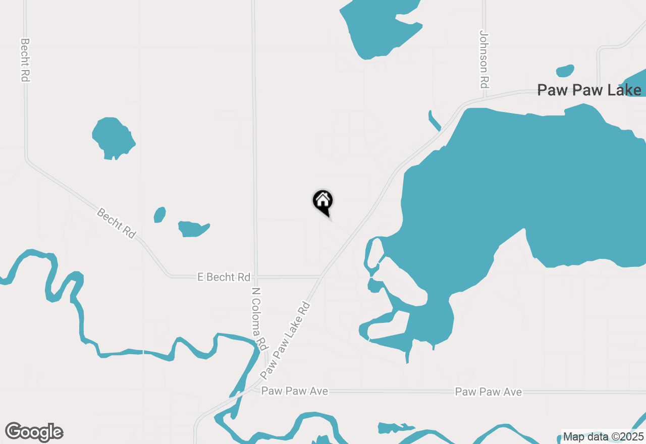 Map of 5081 Woodward Avenue, Coloma, MI 49038