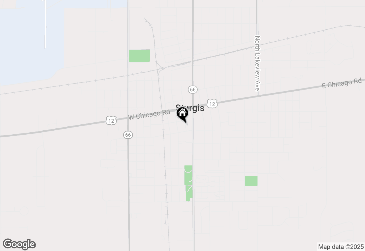 Map of 205 Pleasant Street, Sturgis, MI 49091