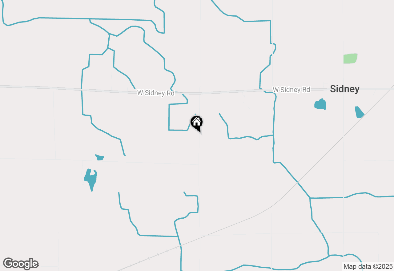 Map of VL Grow Road, Sidney, MI 48885