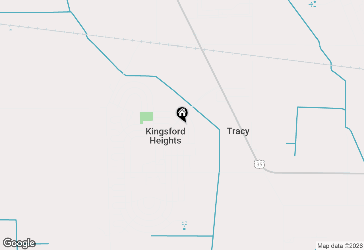 Map of 405 Dartmoor Road, Kingsford Heights, IN 46346