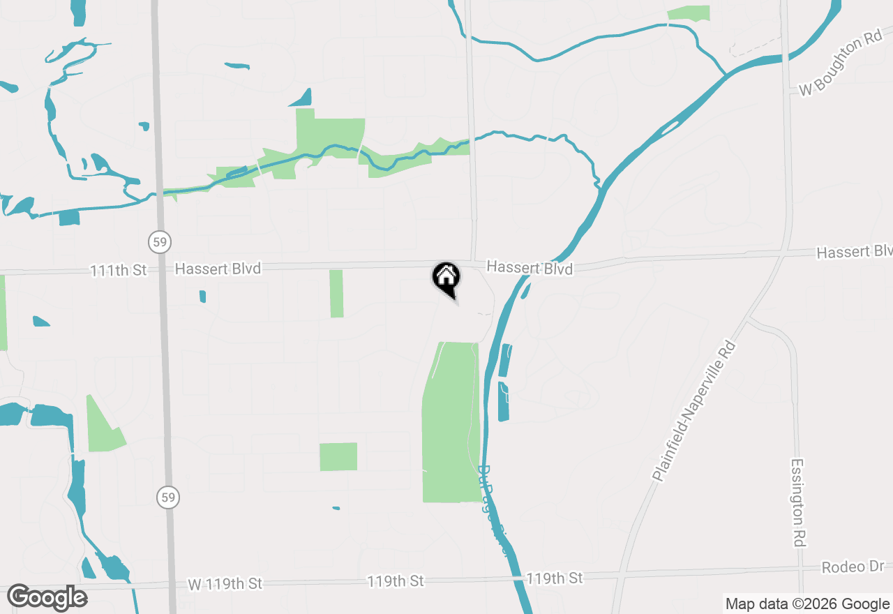 Map of 5024 Coneflower Drive, Naperville, IL 60564