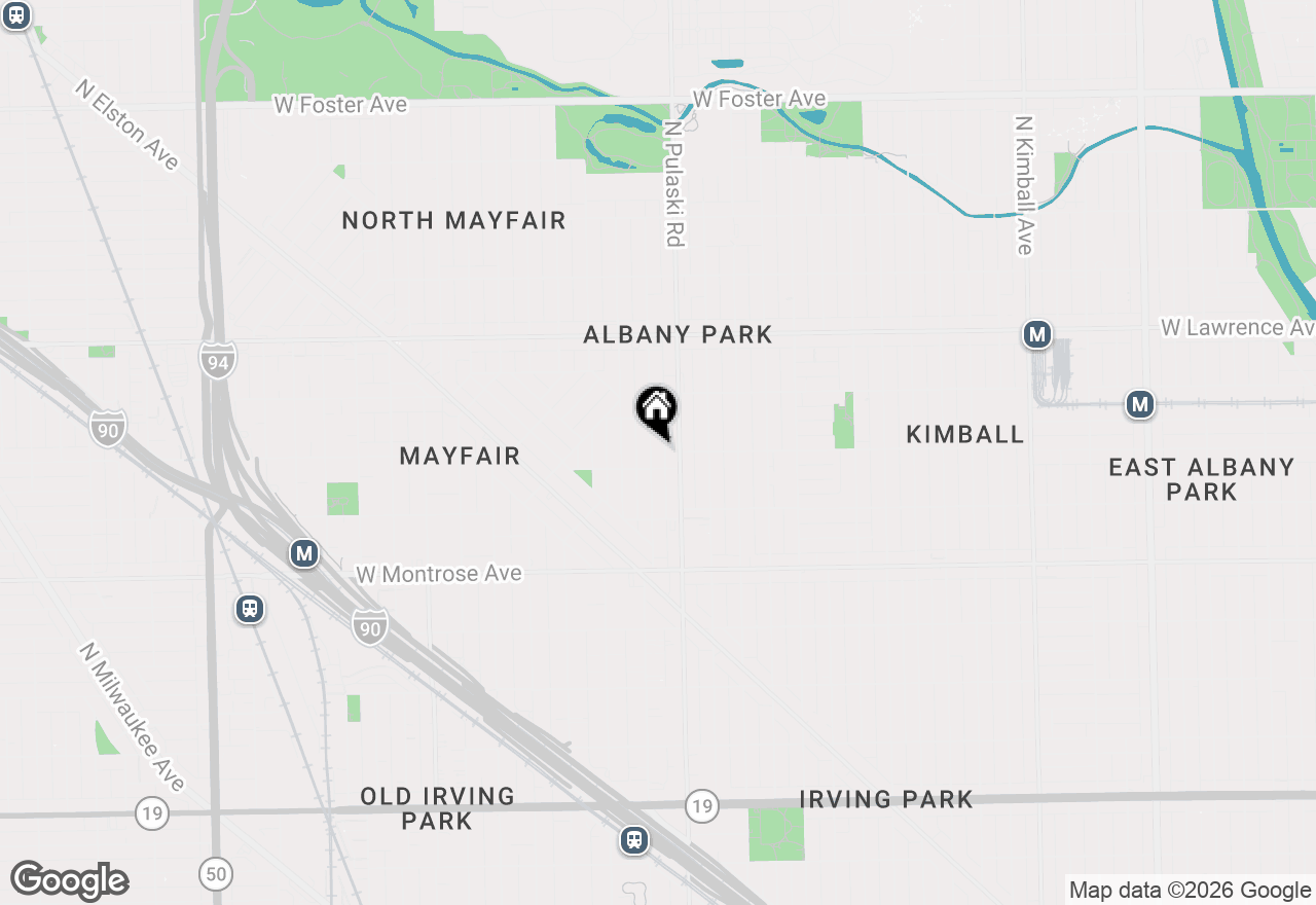 Map of 4615 N Keystone Avenue, Chicago, IL 60630