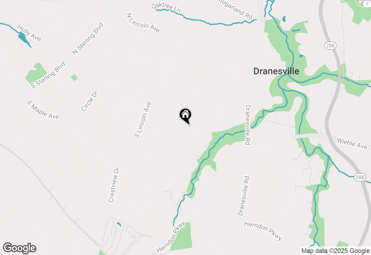 Map of 12663 Willow Spring Court, Herndon, VA 20170