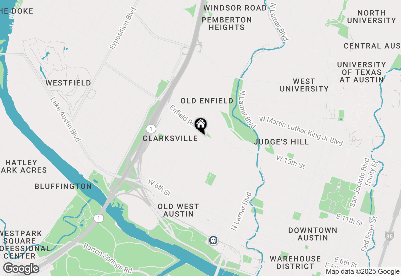 Map of 1606 W 14th St, Austin, TX 78703