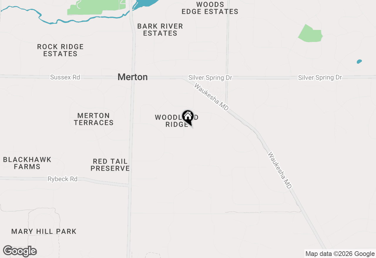 Map of N64W28064 Forest Ridge Cir, Sussex, WI 53089