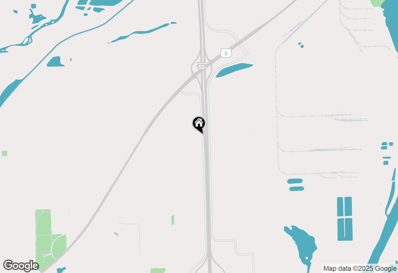 Map of 23906 S Frontage Road, Channahon, IL 60410