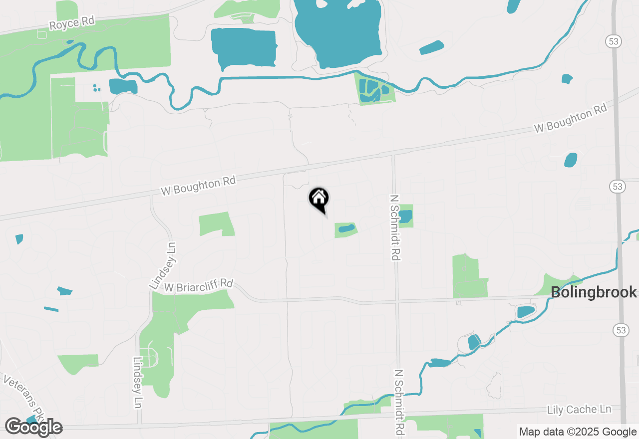 Map of 237 Windsor Drive, Bolingbrook, IL 60440