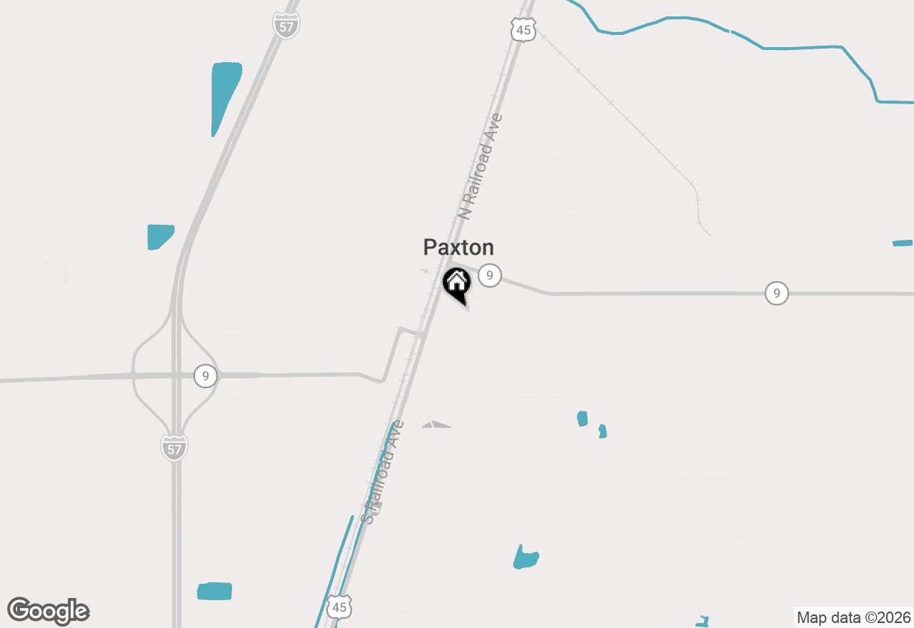 Map of 245 E Orleans Street, Paxton, IL 60957