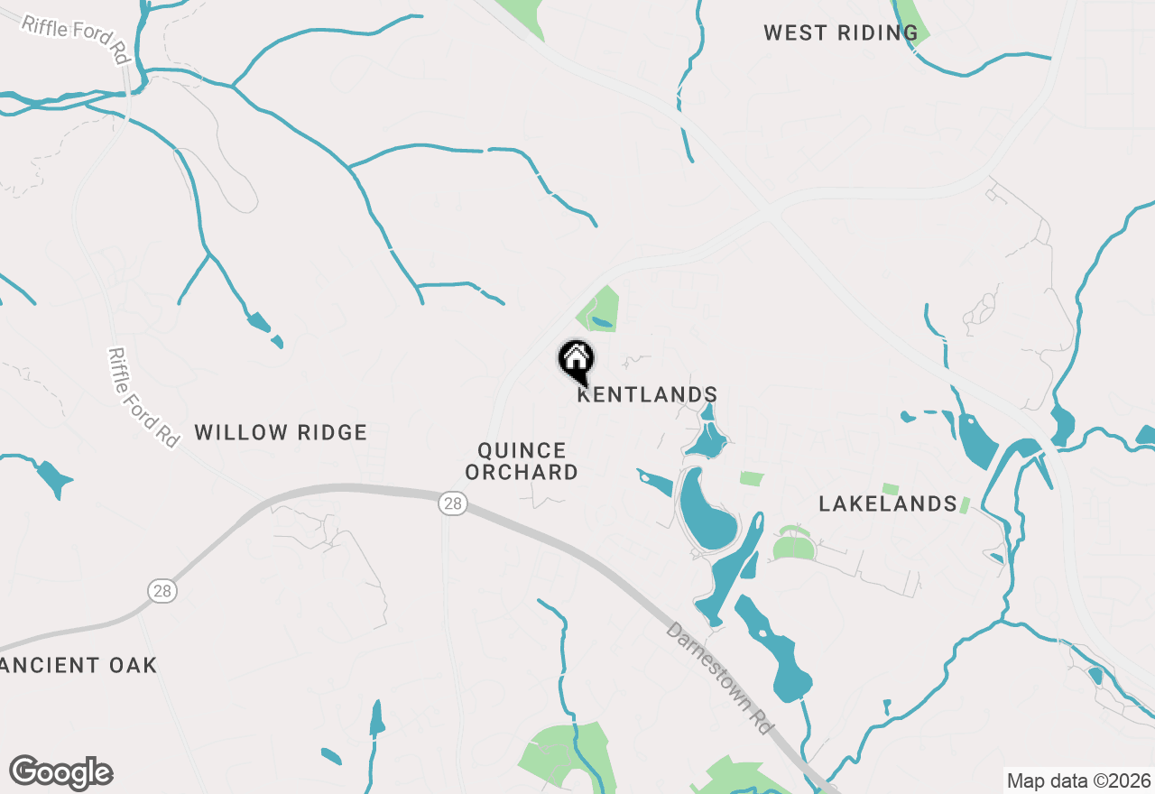 Map of 730 Kent Oaks Way, Gaithersburg, MD 20878