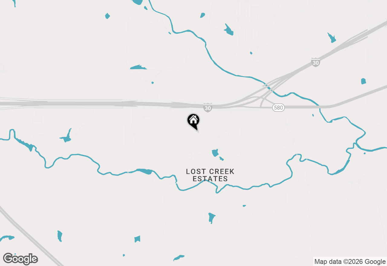 Map of 3813 Devonaire Drive, Fort Worth, TX 76008