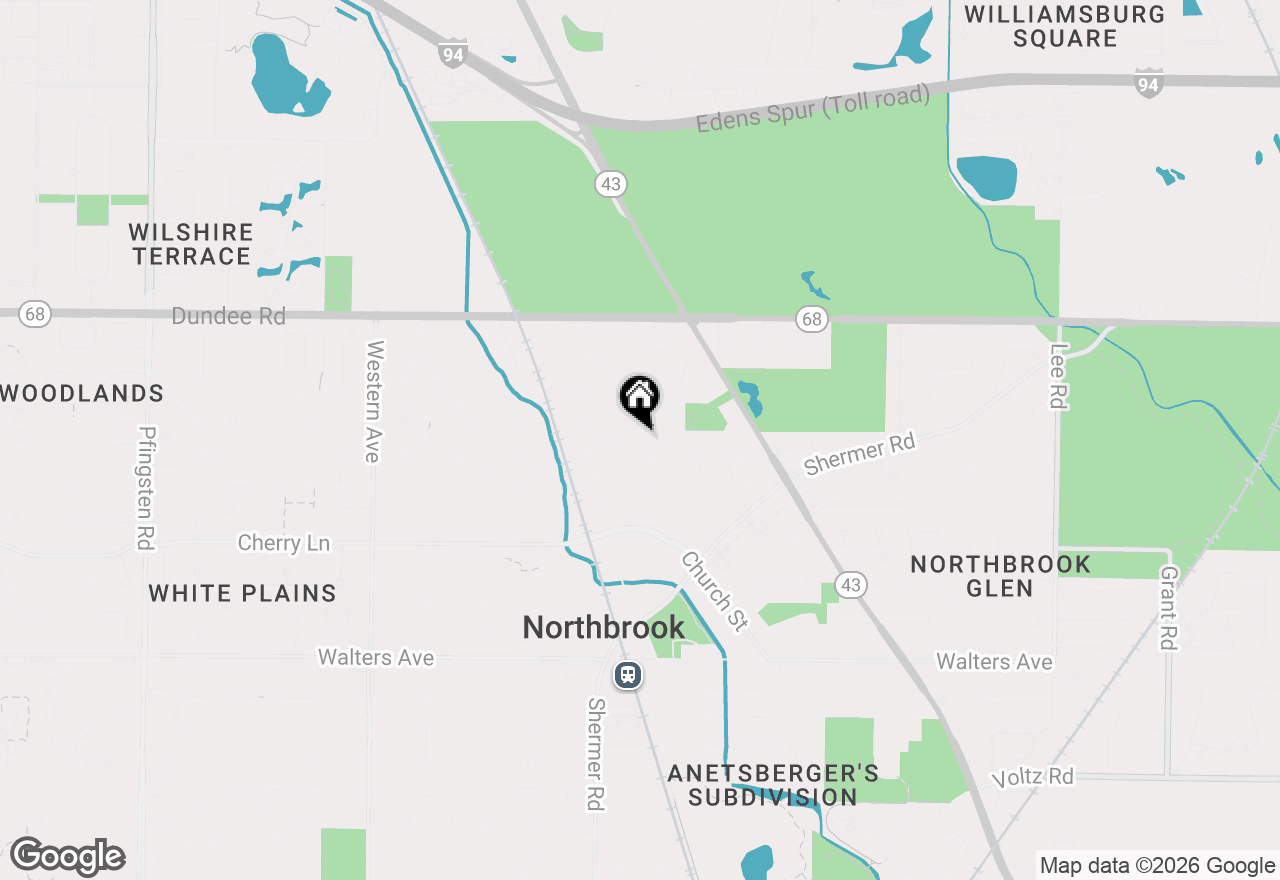 Map of 1913 Milton Avenue, Northbrook, IL 60062