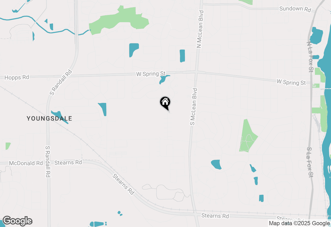 Map of 202 Kingsport Drive, South Elgin, IL 60177