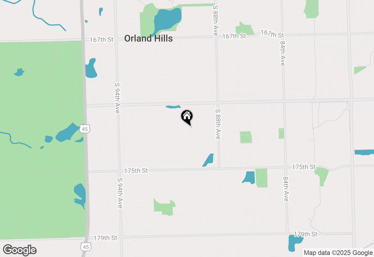Map of 17230 Shetland Drive, Tinley Park, IL 60487