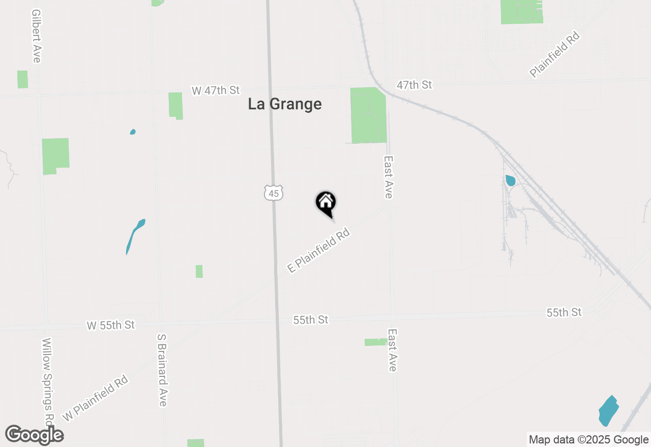 Map of 935 8th Avenue #1, La Grange, IL 60525