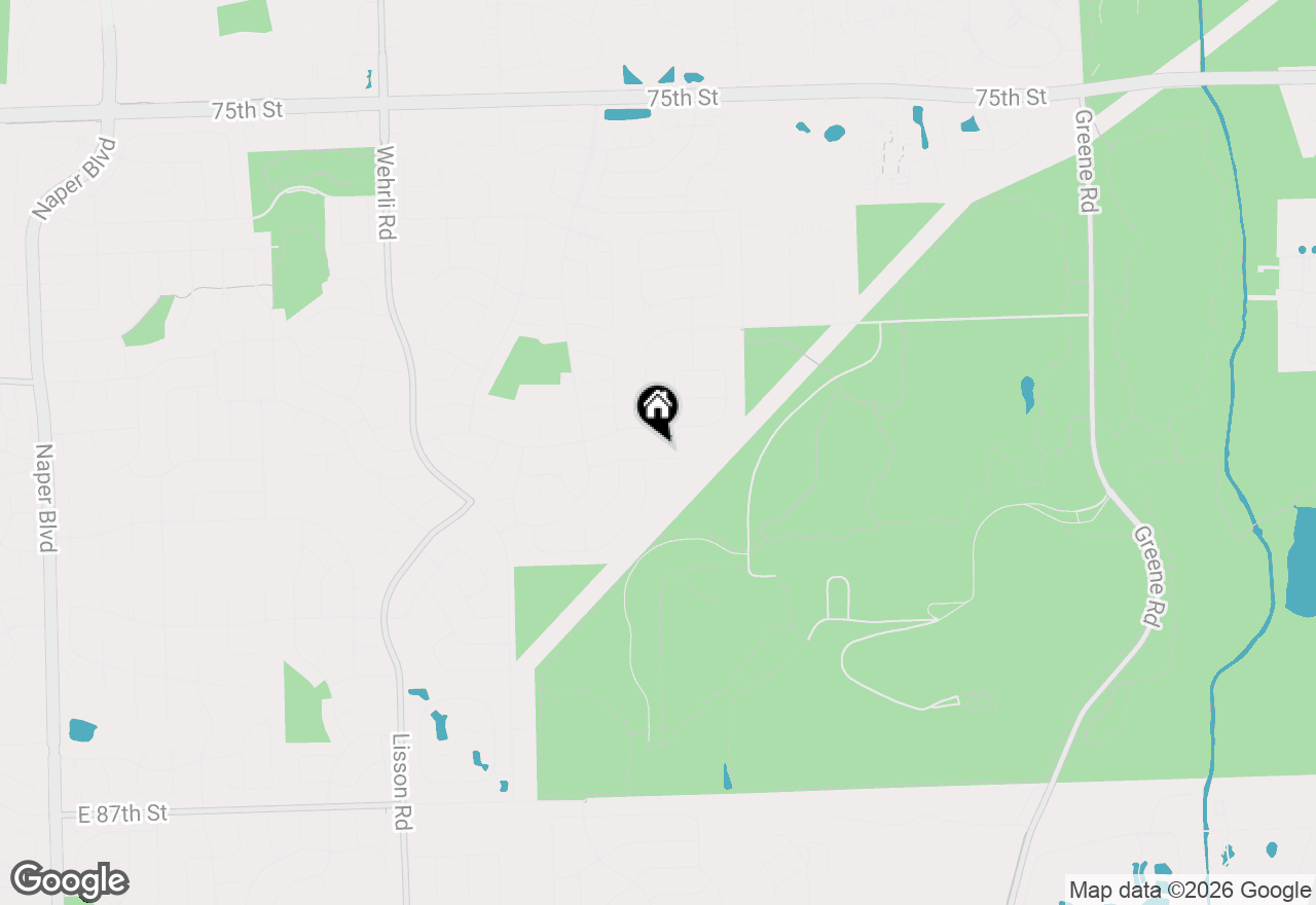 Map of 1803 Denison Road, Naperville, IL 60565