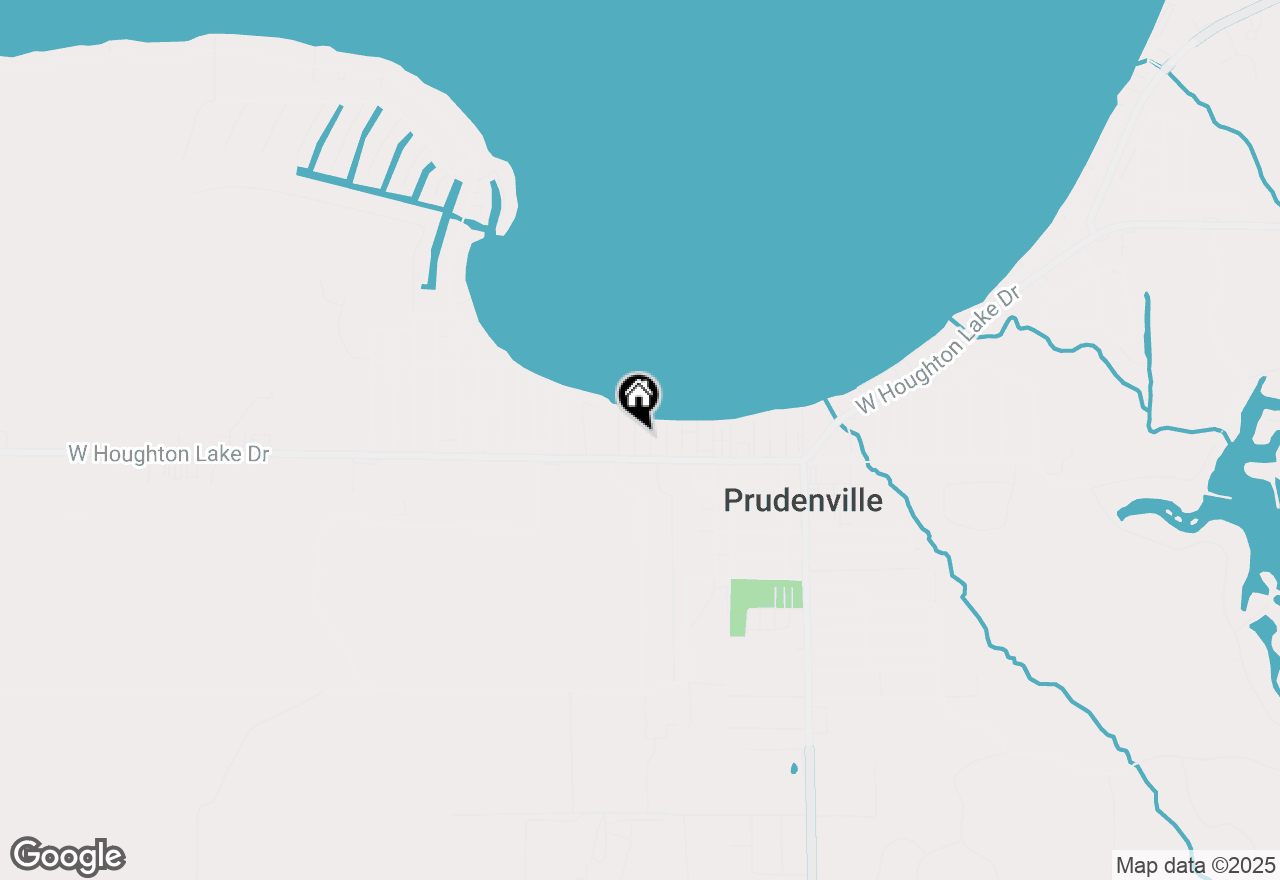 Map of 108 Eighth Street, Prudenville, MI 48651