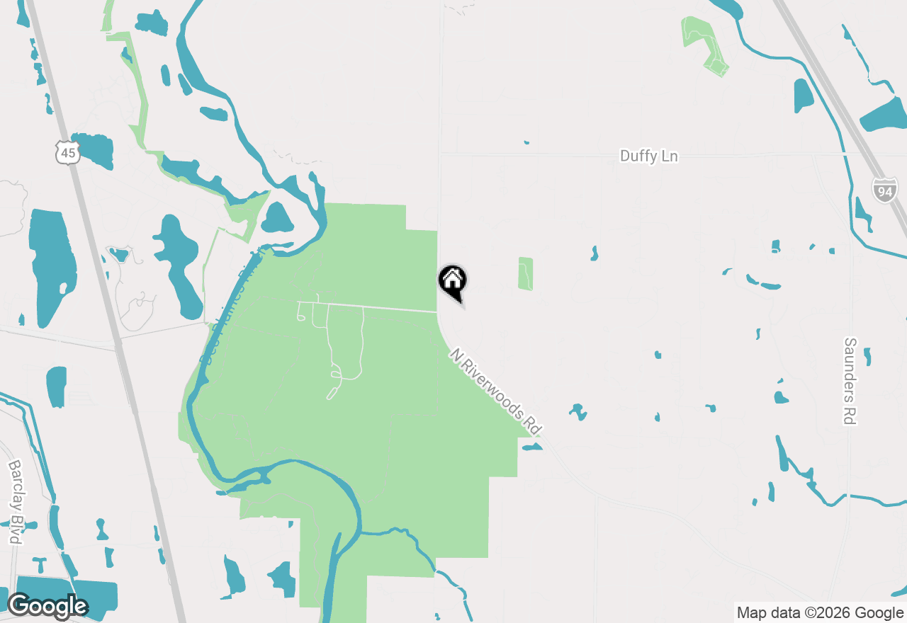 Map of 5 Middlebury Lane, Lincolnshire, IL 60069