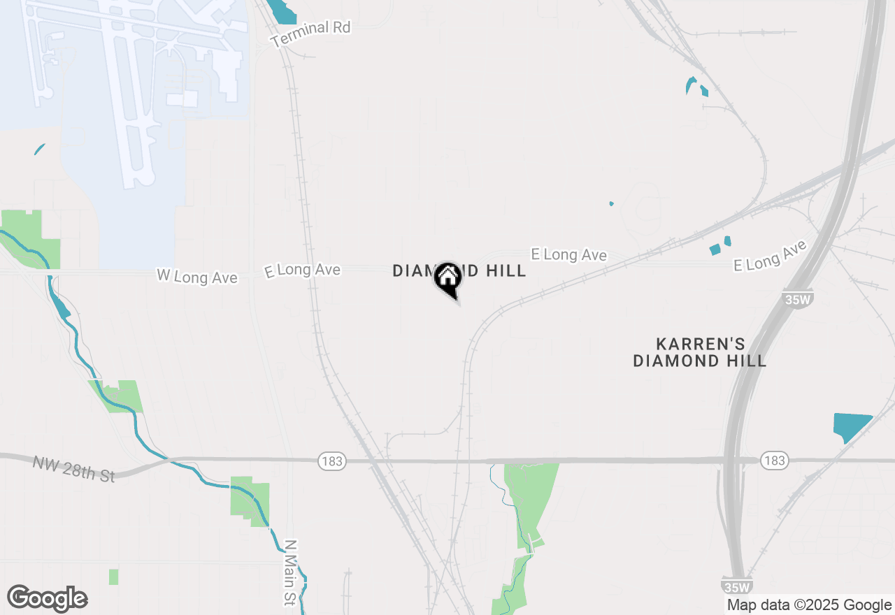 Map of 3224 N Hampton Street, Fort Worth, TX 76106