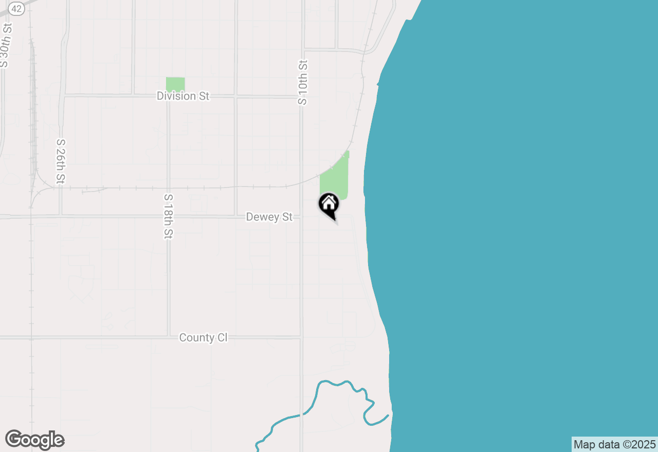 Map of 840 Jackson St, Manitowoc, WI 54220