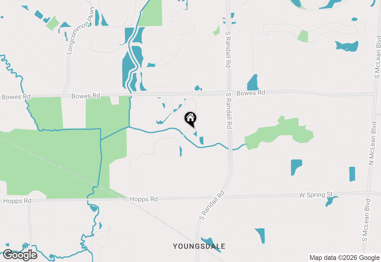 Map of 1137 Reserve Drive, Elgin, IL 60124