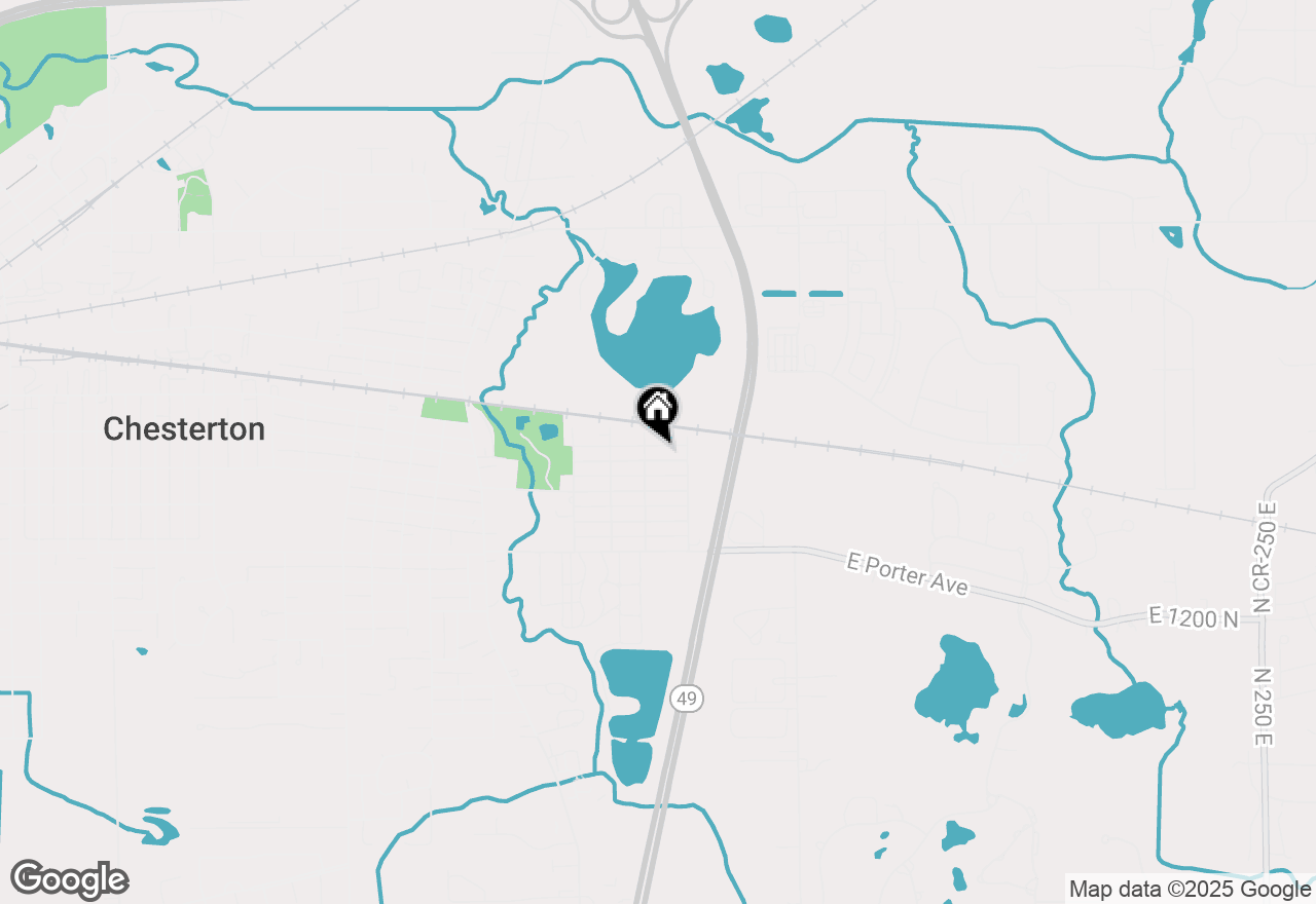 Map of 507 E Indiana Avenue, Chesterton, IN 46304
