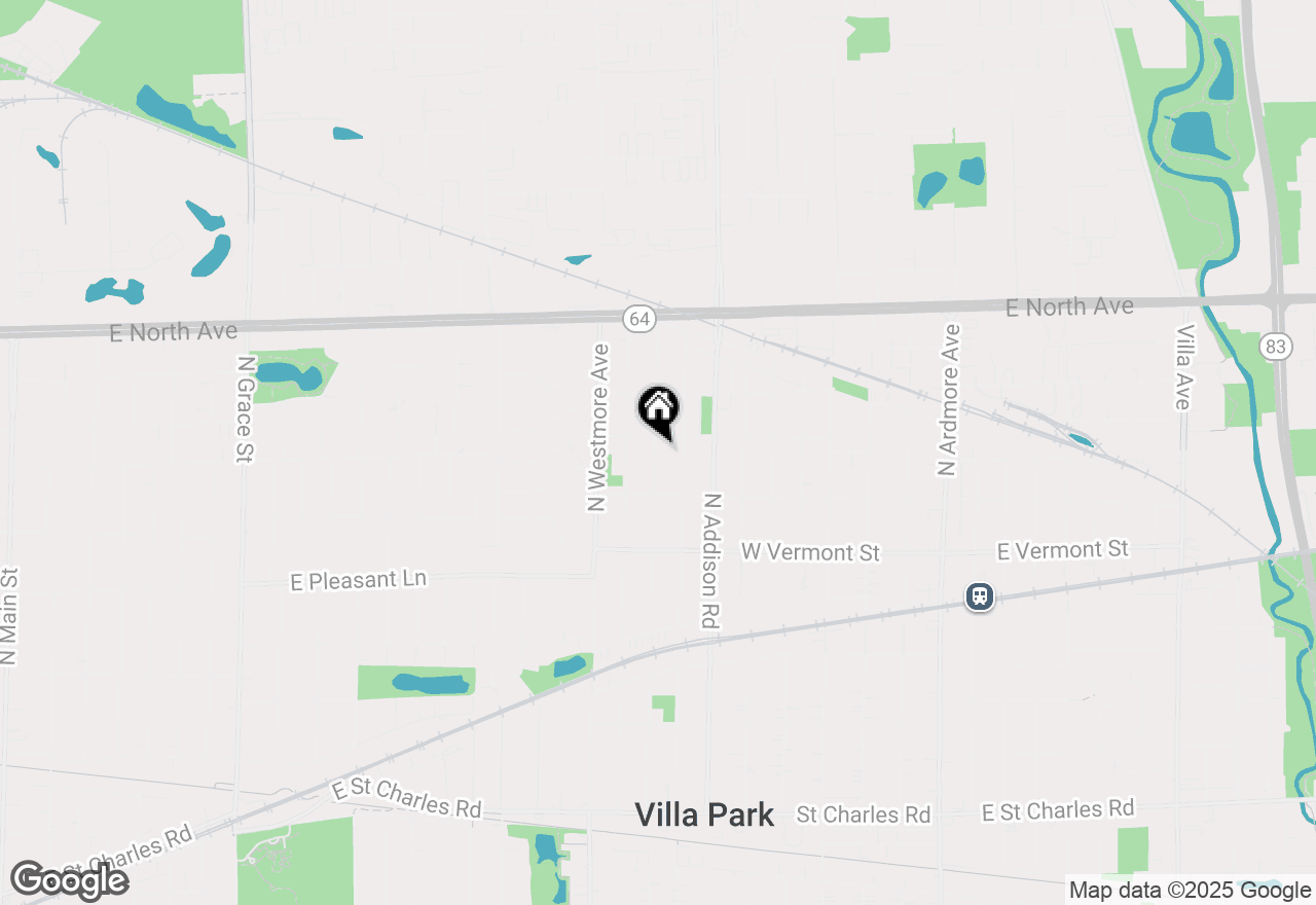 Map of 549 N 2nd Avenue, Villa Park, IL 60181