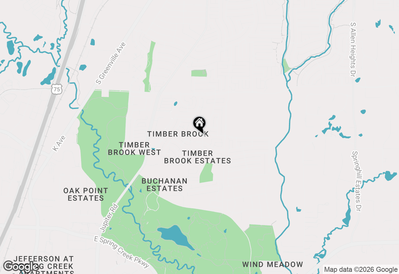 Map of 3312 Bright Star Way, Plano, TX 75074