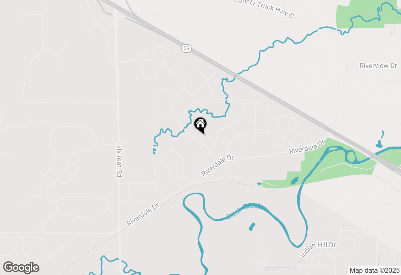 Map of 1514 Fox Trail, Green Bay, WI 54313