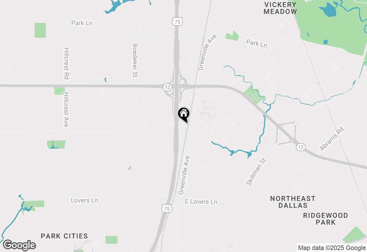 Map of 8080 N Central Expressway #1700 (B), Dallas, TX 75206