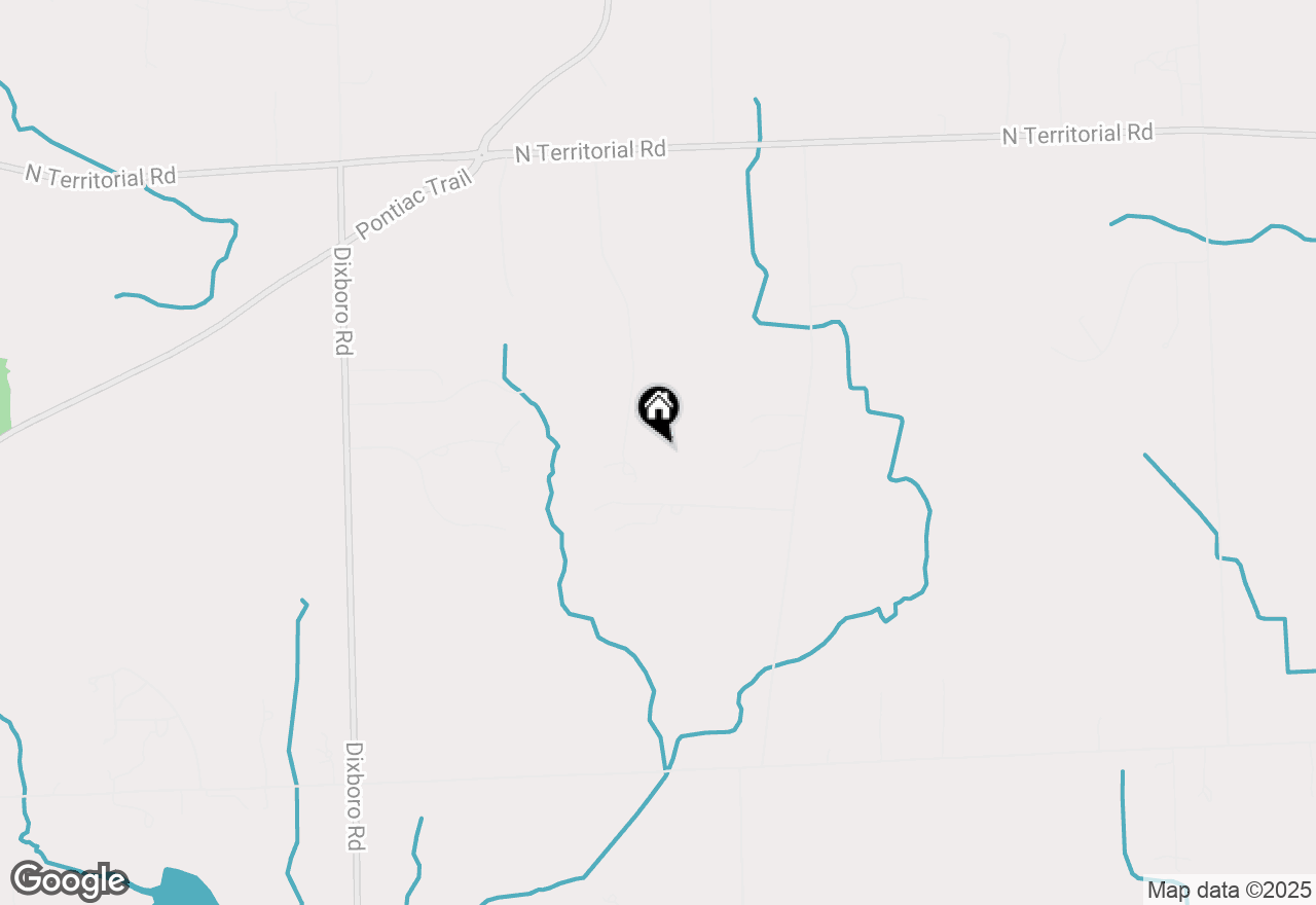 Map of 5486 Pinecrest Estates Drive, Ann Arbor, MI 48105