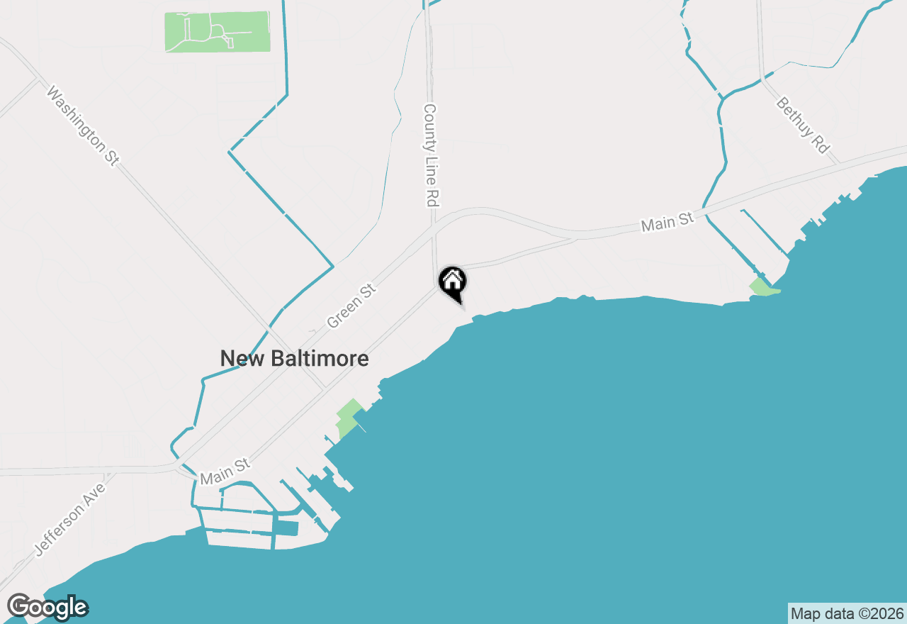 Map of 37095 Highview Street, New Baltimore, MI 48047