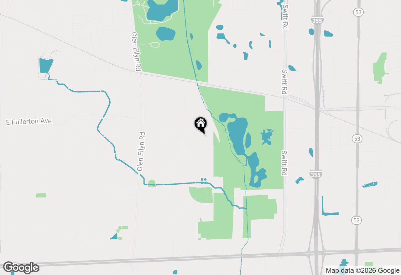 Map of 774 Asbury Drive, Glendale Heights, IL 60139