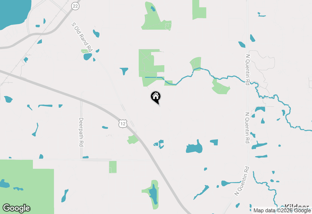 Map of 818 Indigo Court, Lake Zurich, IL 60047