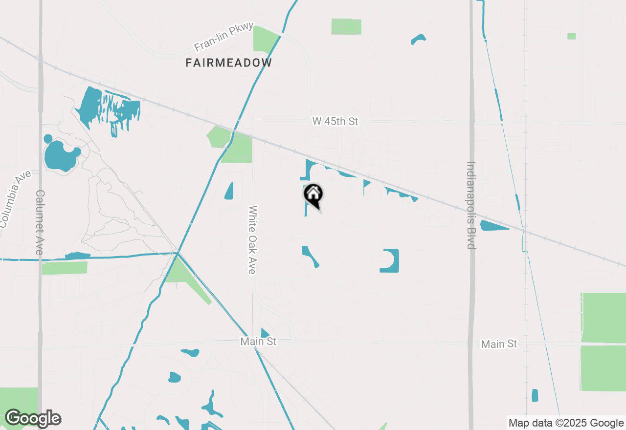 Map of 10022 Tanglewood Court, Munster, IN 46321