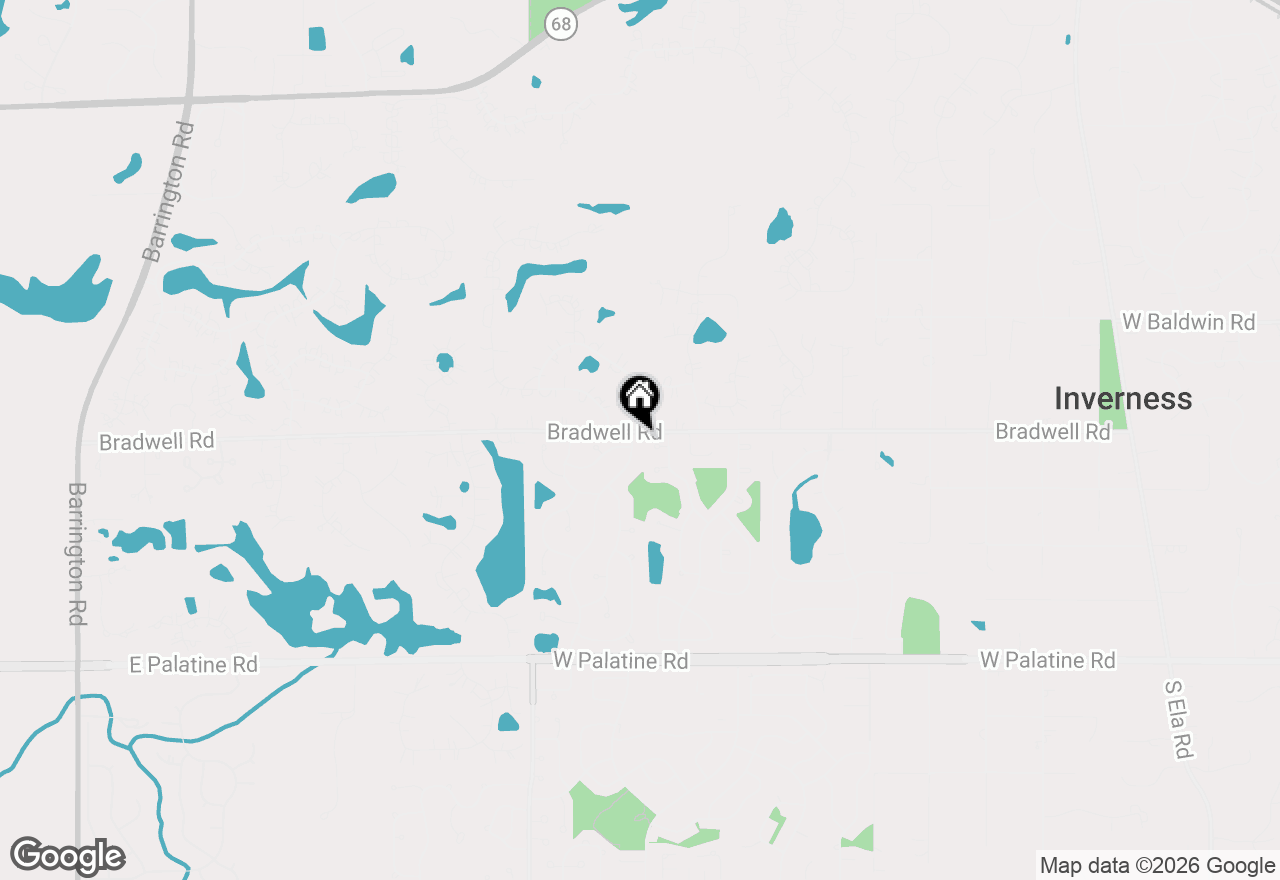 Map of 5195 Castaway Lane, Hoffman Estates, IL 60010