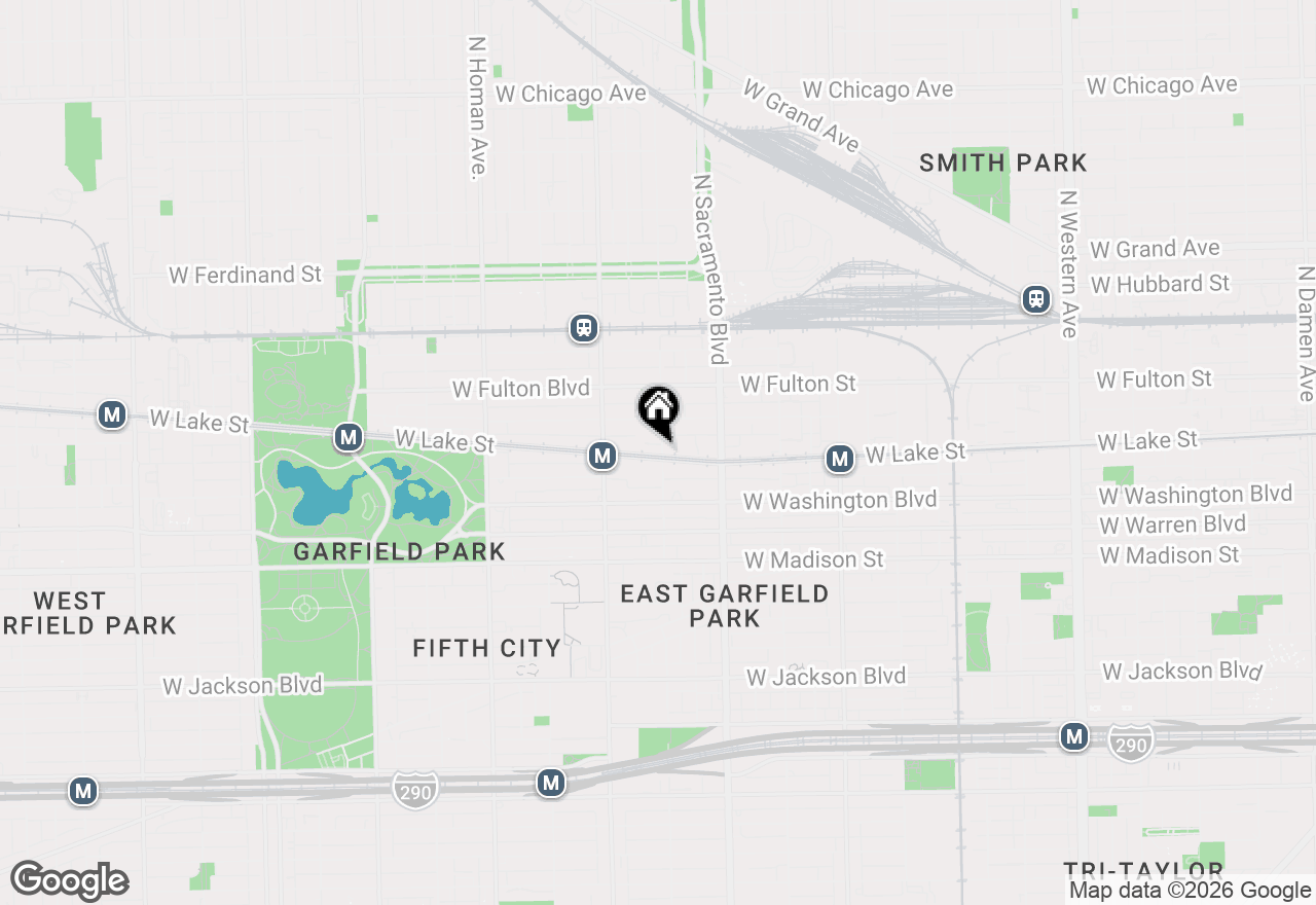 Map of 3100-3108 W Lake Street, Chicago, IL 60612