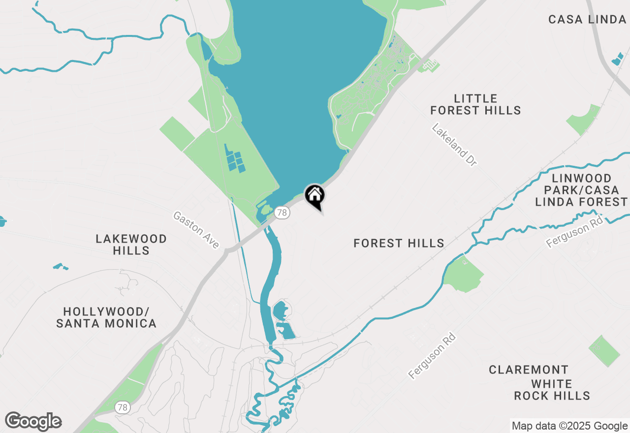 Map of 8129 San Fernando Way, Dallas, TX 75218