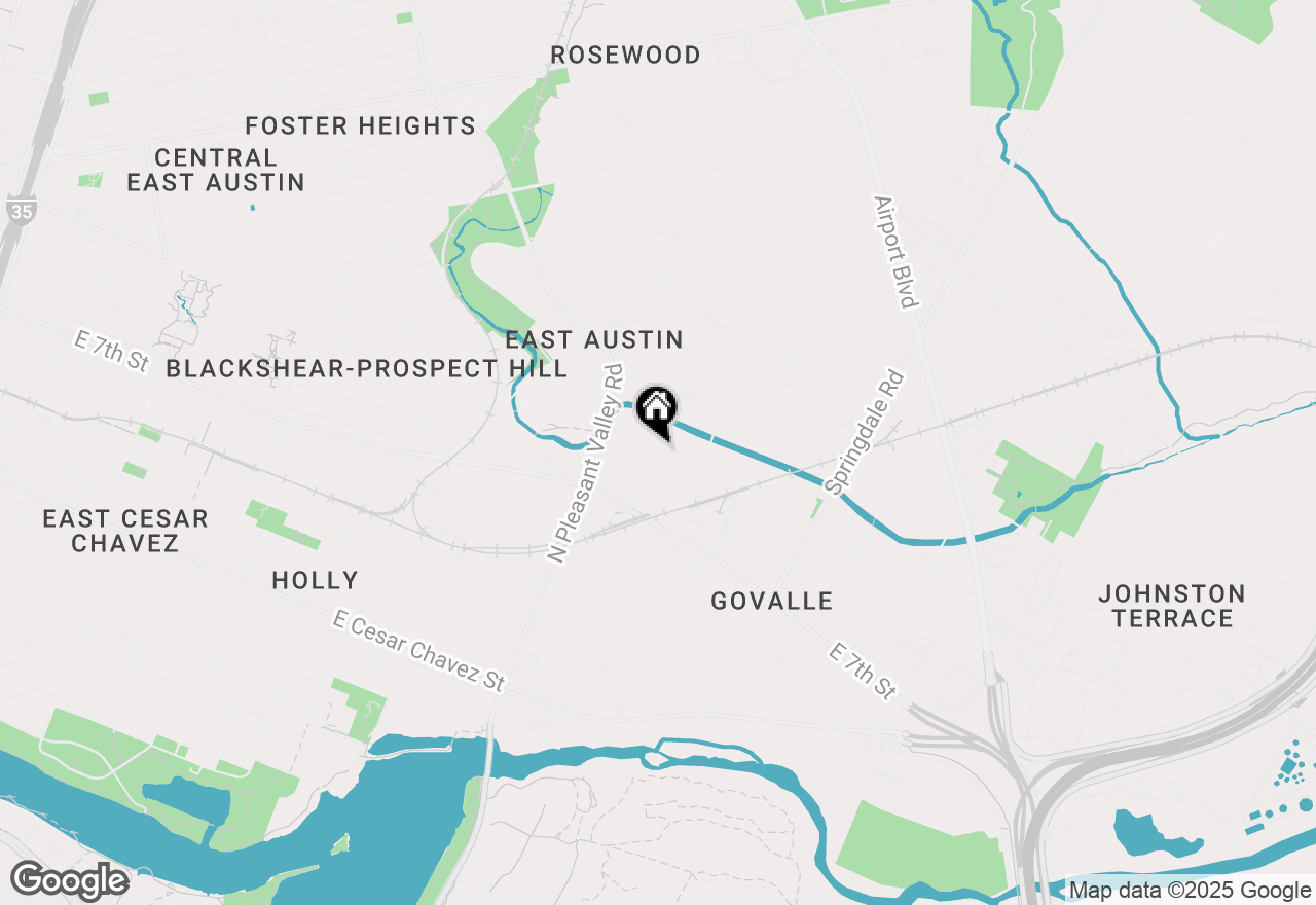 Map of 3000 Prado St #B, Austin, TX 78702